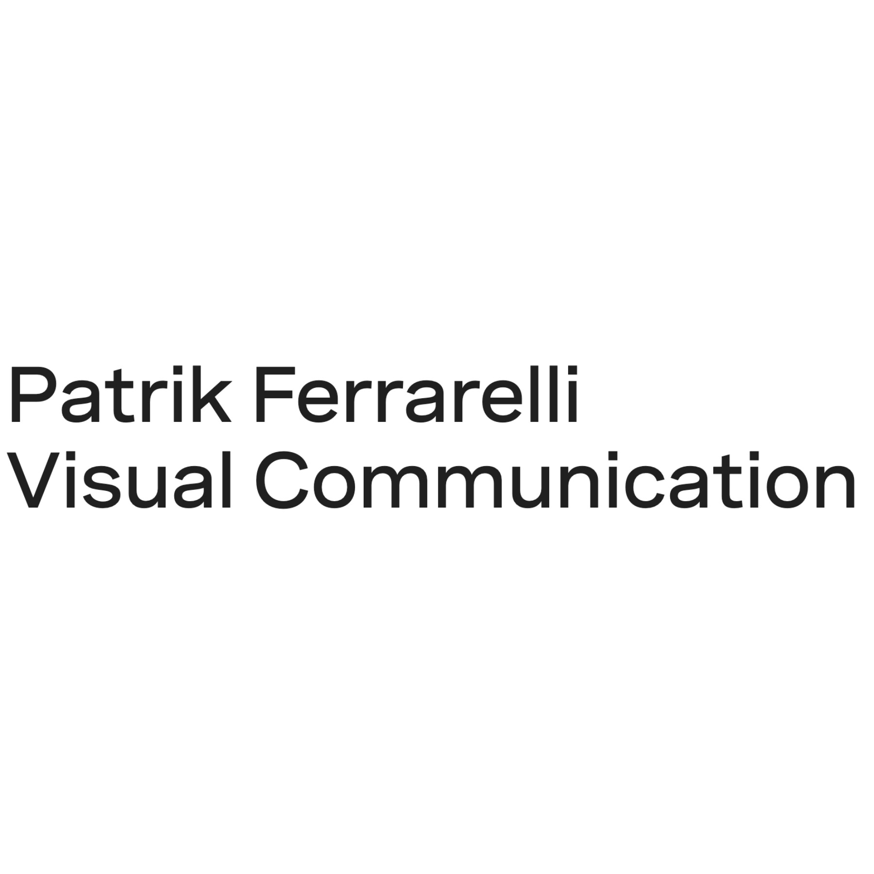 Patrik Ferrarelli